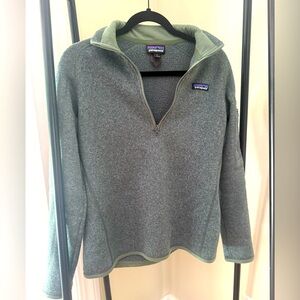 Patagonia Green Quarter-Zip Pullover